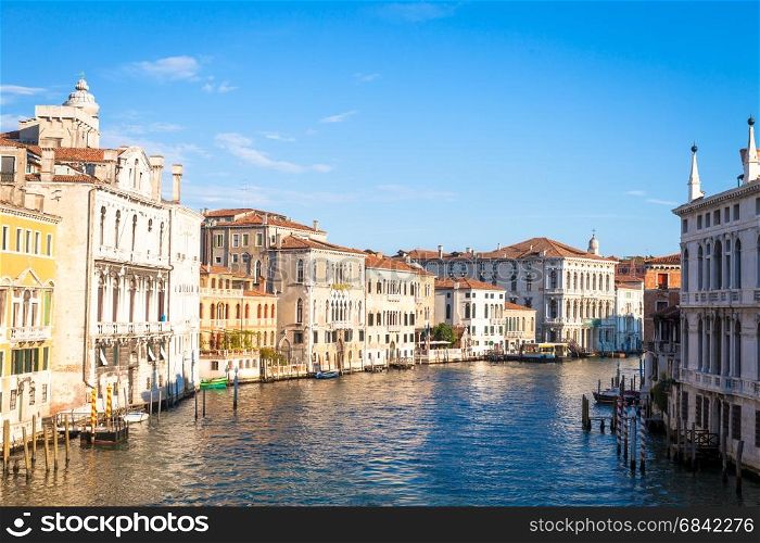 From the Accademia Bridge, one of the most spectacular point of view in Venice