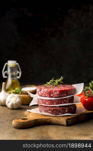 front view meat with copy space. Resolution and high quality beautiful photo. front view meat with copy space. High quality beautiful photo concept