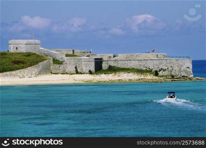Front view of Fort St CatherineNR., St Georges, Bermuda