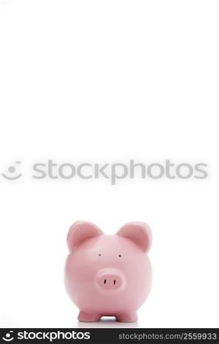 Front View Of Piggy Bank