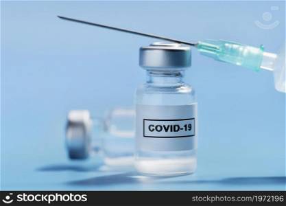front view vaccination composition. High resolution photo. front view vaccination composition. High quality photo