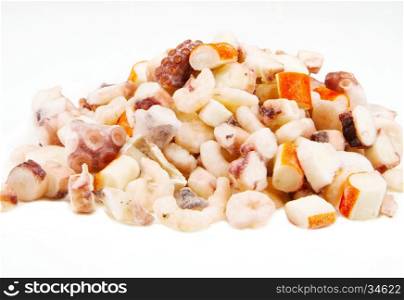 frozen octopus salad
