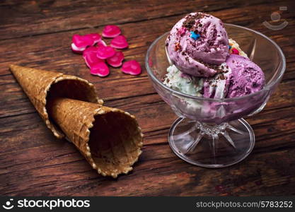 fruit ice cream