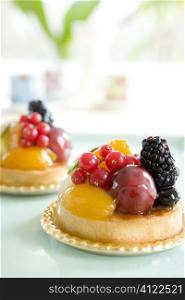 Fruit tart desserts