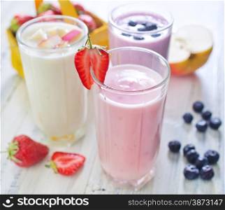 fruit yogurts