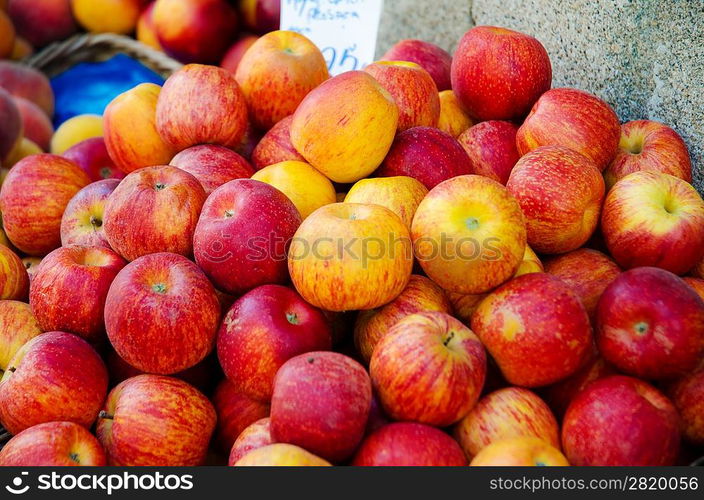 Fruits at the market stall