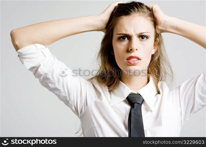 Frustrated Businesswoman