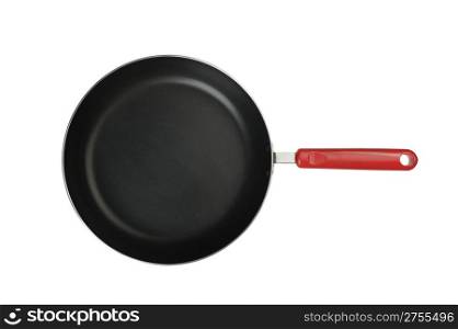 Frying pan. It is isolated on a white background