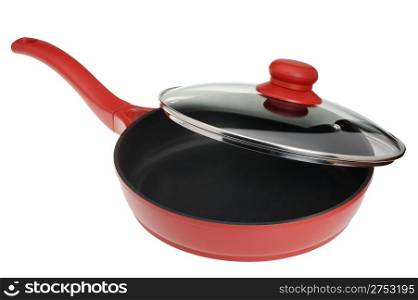 Frying pan - kitchen utensils It is isolated on a white background
