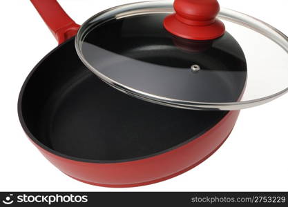 Frying pan - kitchen utensils It is isolated on a white background