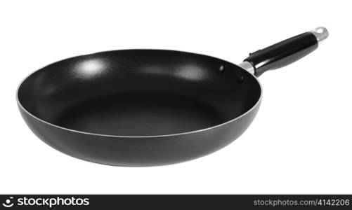 Frying pot isolated