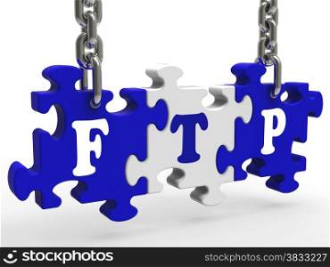 . Ftp Sign Meaning File Transfer Protocol Transmission