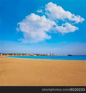 Fuerteventura Caleta del Fuste at Canary Islands of Spain