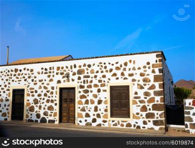 Fuerteventura house in Lajares at Canary Islands of Spain