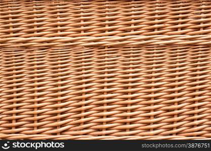 Full Frame Background Image of Wicker Basket