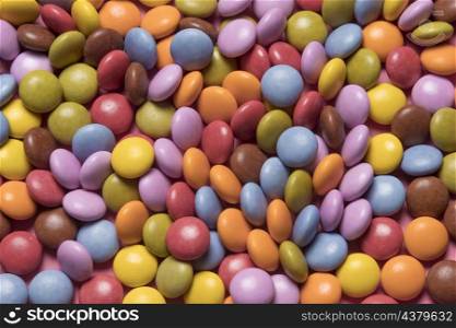 full frame colorful multicolored gem candies