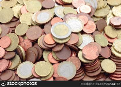 fund of euro coins and cents of the European Union