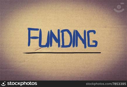 Funding Concept