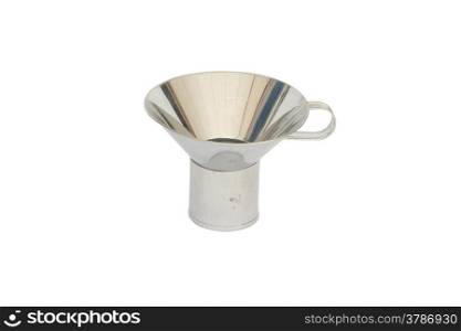 funnel on white background