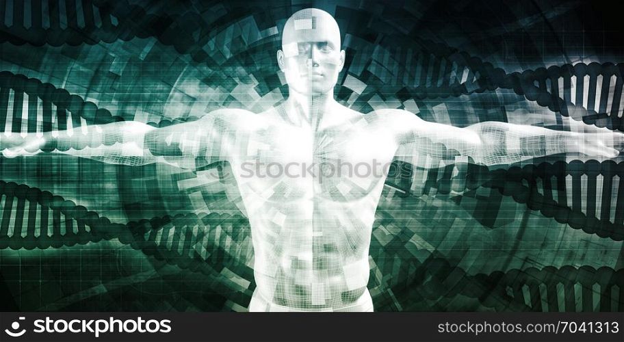 Futuristic Art Abstract with Digital Technology Theme. Futuristic Art Abstract