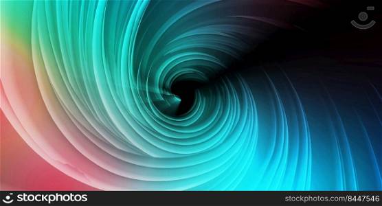 Futuristic Art Abstract With Digital Technology Theme. Futuristic Art Abstract