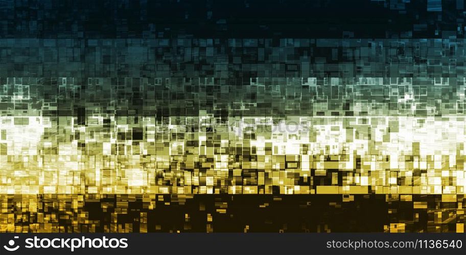 Futuristic Background As A Network Concept Art. Futuristic Background As A Network Concept