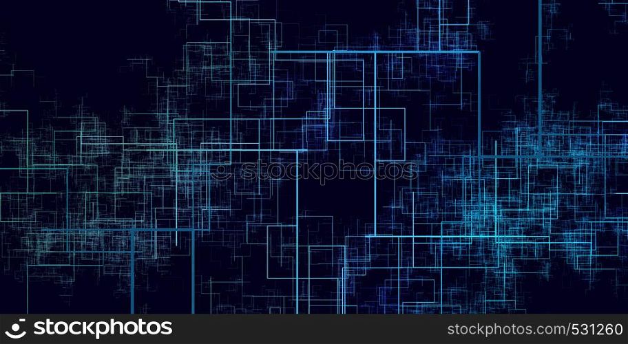 Futuristic Technology Abstract Background as a Pattern Concept. Futuristic Technology
