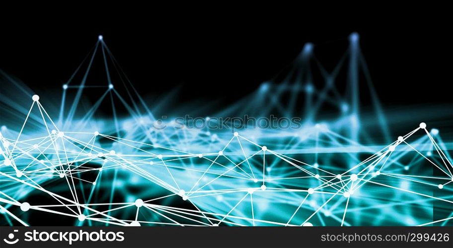 Futuristic Technology Abstract Background with Data Concept. Futuristic Technology