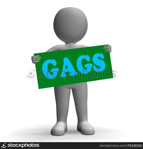 Gags Sign Character Meaning Comedy Humor And Jokes