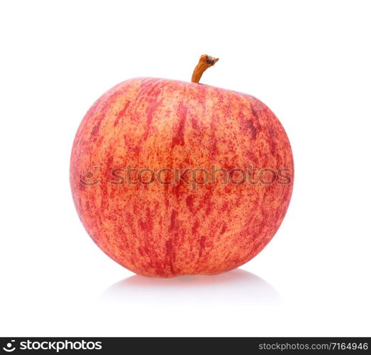 Gala apples isolate on white background
