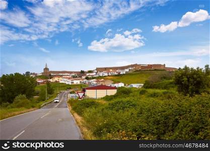 Galisteo village in Caceres of Extremadura Spain by the Via de la Plata way