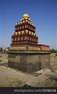 Ganapati Temple near Vitthal Rukhmini Temple at Palashi, Parner, Maharashtra, India. Ganapati Temple near Vitthal Rukhmini Temple, Palashi, Parner, Maharashtra, India