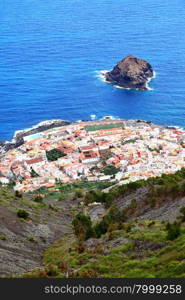 Garachico town on the coast of Tenerife. Canary Islands.