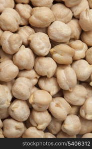 Garbanzo beans, chickpeas full frame