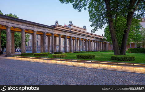 Garden of the Alte Nationalgalerie (Old National Gallery), Berlin
