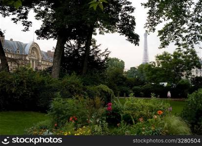 Gardens in Paris France