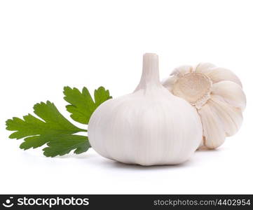 garlic bulb isolated on white background cutout