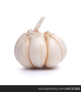 garlic bulb isolated on white background cutout