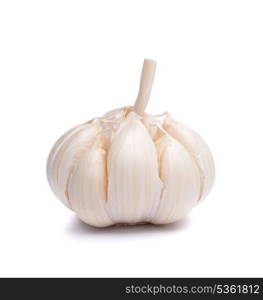 garlic bulb isolated on white background cutout