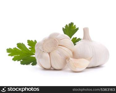 garlic bulb isolated on white background cutout