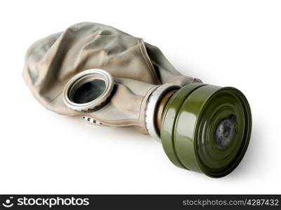 Gas mask isolated on a white background