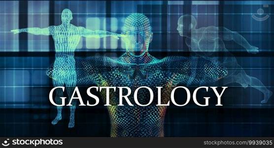 Gastrology Medicine Study as Medical Concept. Gastrology