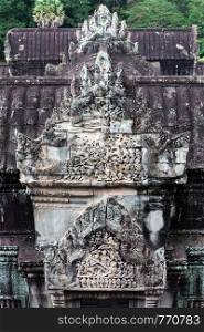 gate of Angkor Wat in Siem Reap of Cambodia