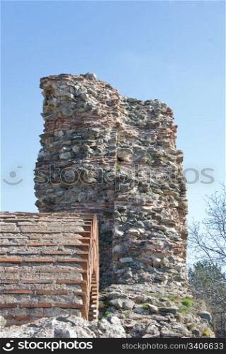 Gate of the fortress wall in Hissar, Bulgaria, 4th century