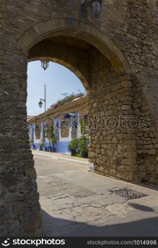 Gateway to the ancient medina of Asilah, north of Morocco