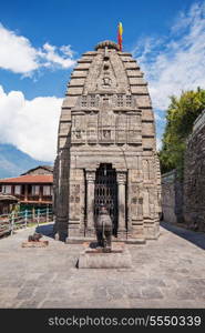 Gauri Shankar Temple in Naggar, Himachal Pradesh, India