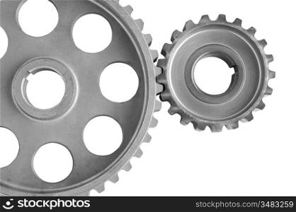 gears isolated on a white background