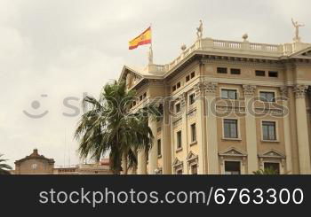 GebSude der Hafenverwaltung, in Barcelona.