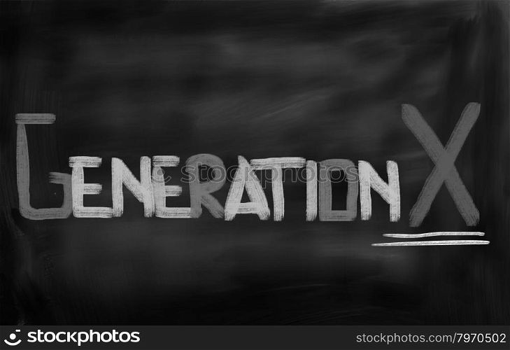 Generation X Concept