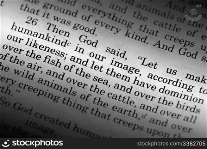 Genesis 1:26 - a popular verse in the Bible&rsquo;s Old Testament